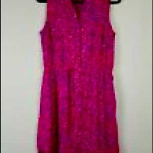 Fun, pink speckled Apt 9 dress-size medium.